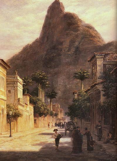 Bernhard Wiegandt Sao Clemente Street oil painting picture